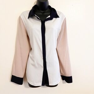 DKNY Button Down Blouse